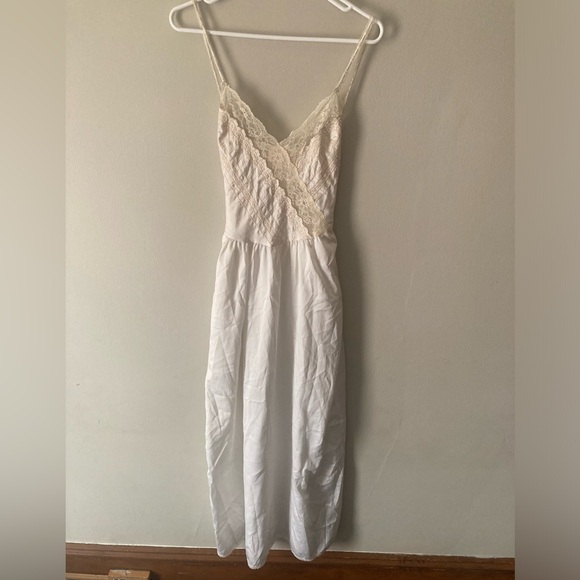 Vintage Silk Lace Nightgown - Picture 1 of 12